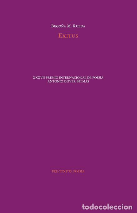 Libros: EXITUS - RUEDA, BEGO&Ntilde;A M., - Foto 1