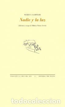 Libros: NADIE Y LA LUZ - SAMPERE, MARIUS, - Foto 1