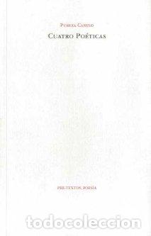 Libros: CUATRO POETICAS PT-1116 - CANELO, PUREZA, - Foto 1
