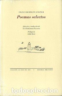 Libros: POEMAS SELECTOS - BAERMANN STEINER, FRANZ, - Foto 1