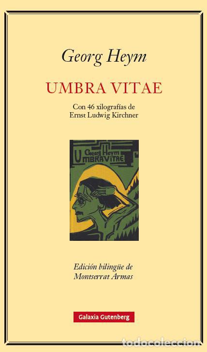 Libros: UMBRA VITAE - HEYM, GEORG, - Foto 1