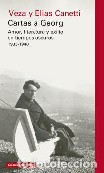 Libros: CARTAS A GEORG - CANETTI, VEZA Y ELIAS, - Foto 1