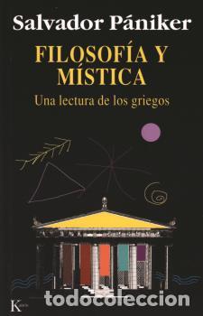 Libros: FILOSOFIA Y MISTICA - P&Aacute;NIKER, SALVADOR, - Foto 1