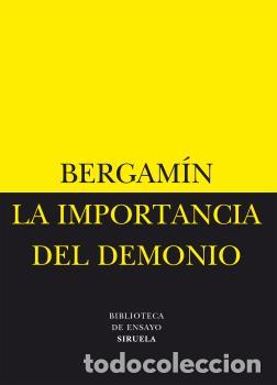 Libros: IMPORTANCIA DEL DEMONIO BE-9 - BERGAMIN, JOSE, - Foto 1