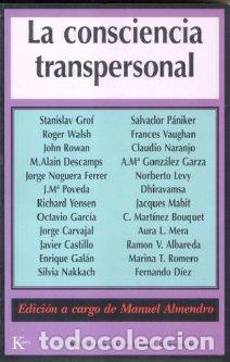 Libros: CONSCIENCIA TRANSPERSONAL -BNC - ALMENDRO, MANUEL, - Foto 1