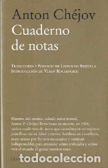 Libros: CUADERNO DE NOTAS - CH&Eacute;JOV, ANT&Oacute;N P. - Foto 1
