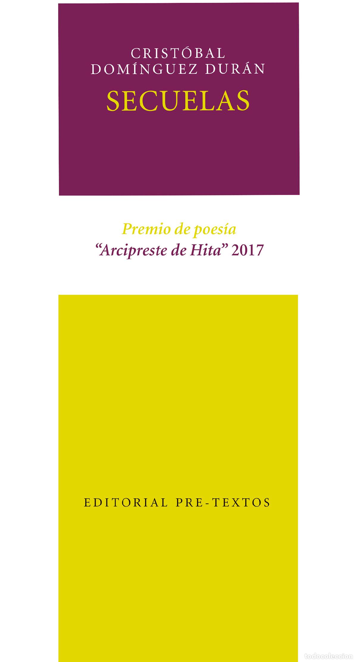 Libros: SECUELAS - DOMINGUEZ DURAN, CRISTOBAL, - Foto 1