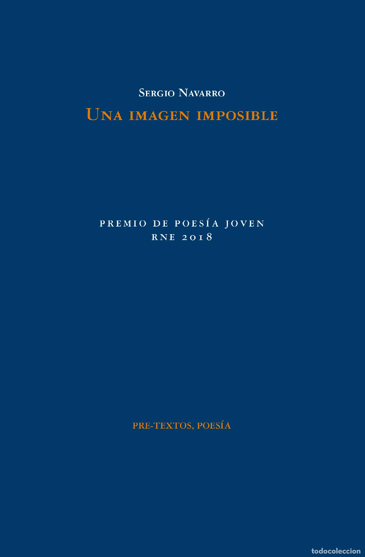 Libros: IMAGEN IMPOSIBLE, UNA - NAVARRO, SERGIO, - Foto 1