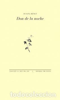 Libros: DON DE LA NOCHE - BENET, SUSANA, - Foto 1