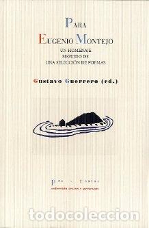 Libros: PARA EUGENIO MONTEJO PT-1186 - GUERRERO, GUSTAVO, - Foto 1