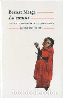 Libros: SOMNI, LO - METGE, BERNAT, - Foto 1