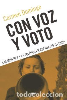 Libros: CON VOZ Y VOTO - DOMINGO, CARMEN, - Foto 1