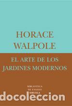 Libros: ARTE DE LOS JARDINES MODERNOS BE-25 - WALPOLE, HORACE, - Foto 1