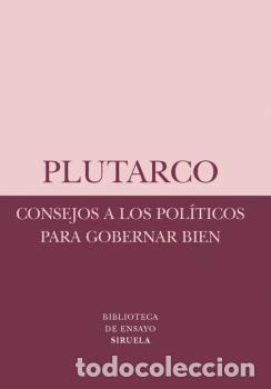 Libros: CONSEJOS A LOS POLITICOS PARA GOBERNAR BIEN - PLUTARCO, - Foto 1