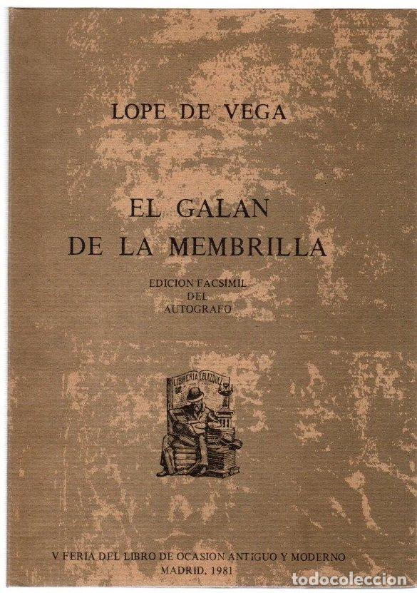 Libros: El gal&aacute;n de la membrilla - Vega, Lope de - Foto 1