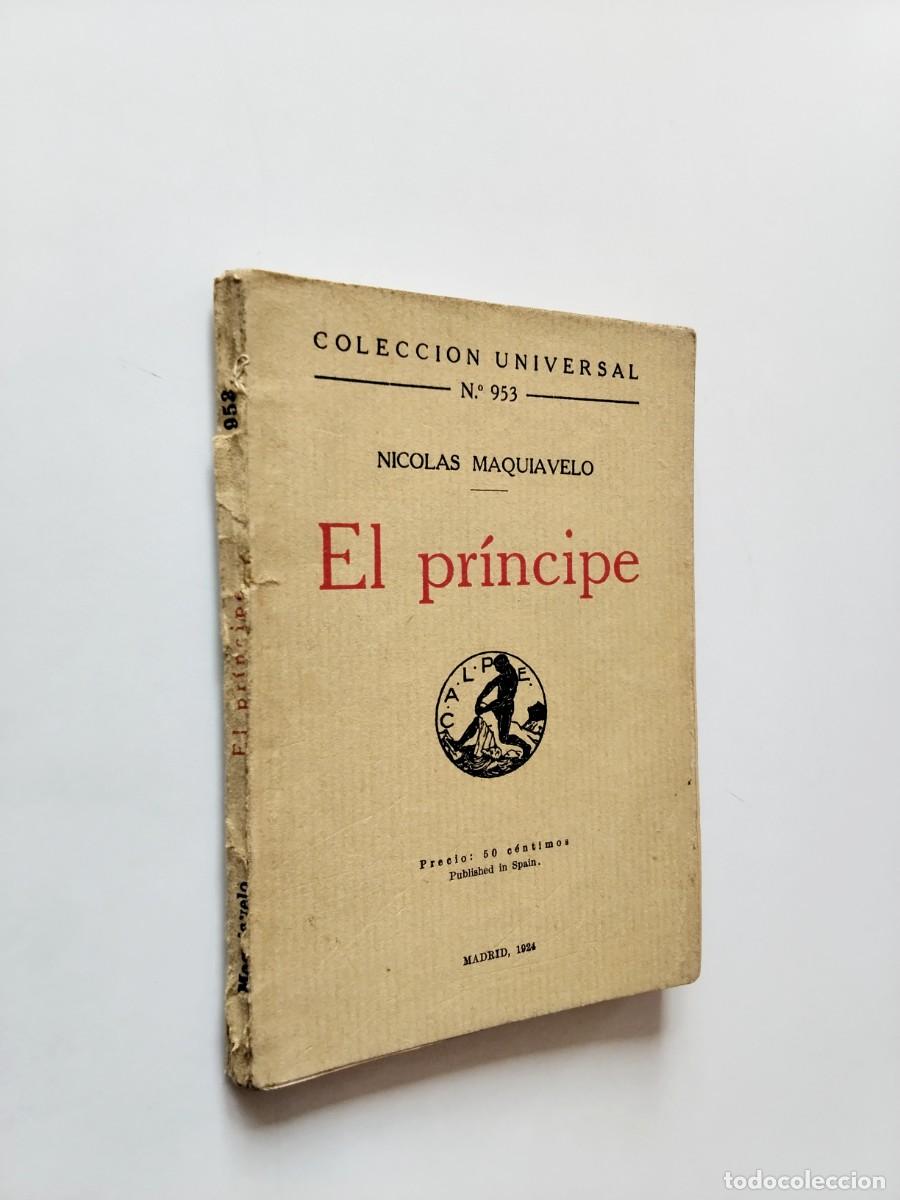 Libros: Nicolas Maquiavelo - El pr&iacute;ncipe