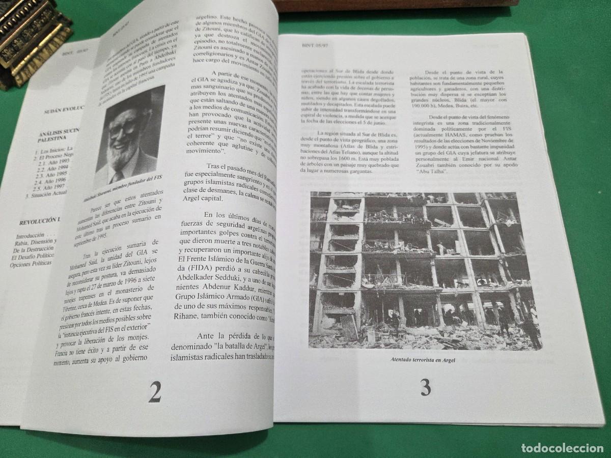 Libros: &rdquo;&rdquo;BOLETIN DE INTELIGENCIA&rdquo;&rdquo;..ESTADO MAYOR DEL EJ&Eacute;RCITO..N&deg;5...1997... - Foto 6