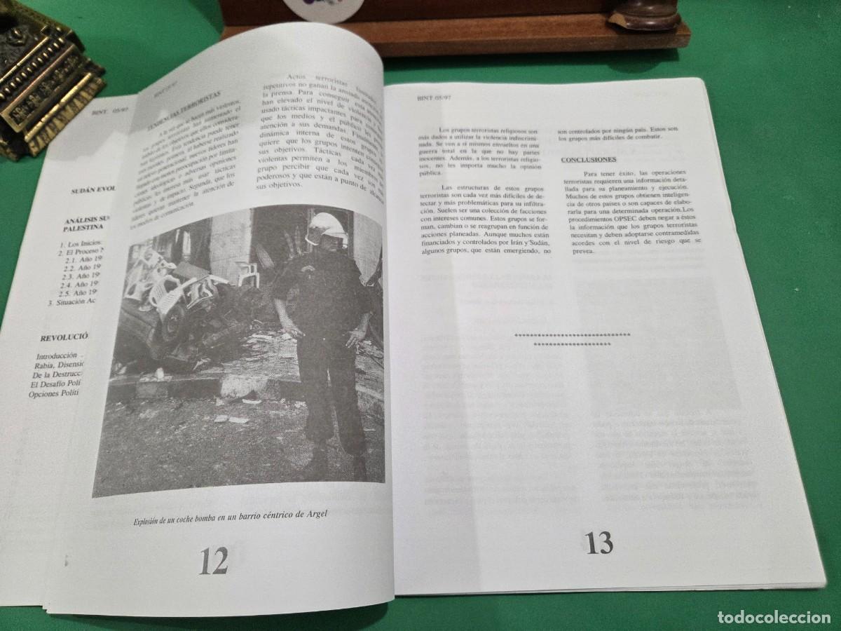 Libros: &rdquo;&rdquo;BOLETIN DE INTELIGENCIA&rdquo;&rdquo;..ESTADO MAYOR DEL EJ&Eacute;RCITO..N&deg;5...1997... - Foto 8