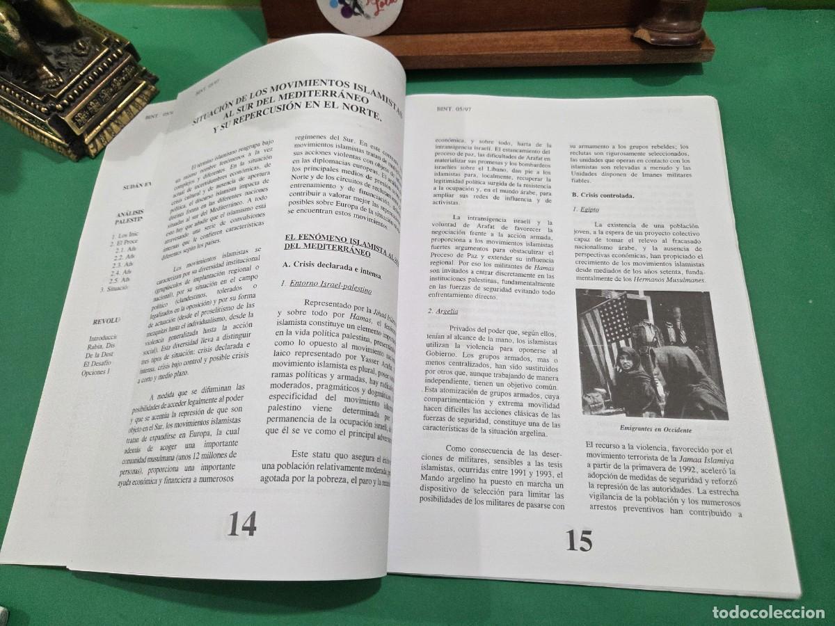 Libros: &rdquo;&rdquo;BOLETIN DE INTELIGENCIA&rdquo;&rdquo;..ESTADO MAYOR DEL EJ&Eacute;RCITO..N&deg;5...1997... - Foto 9