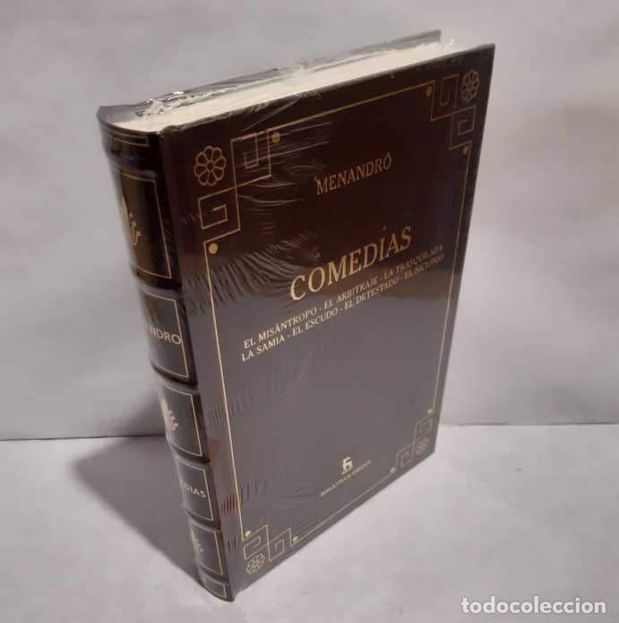 Libros: COMEDIAS - MENANDRO. RBA BIBLIOTECA GREDOS - Foto 1
