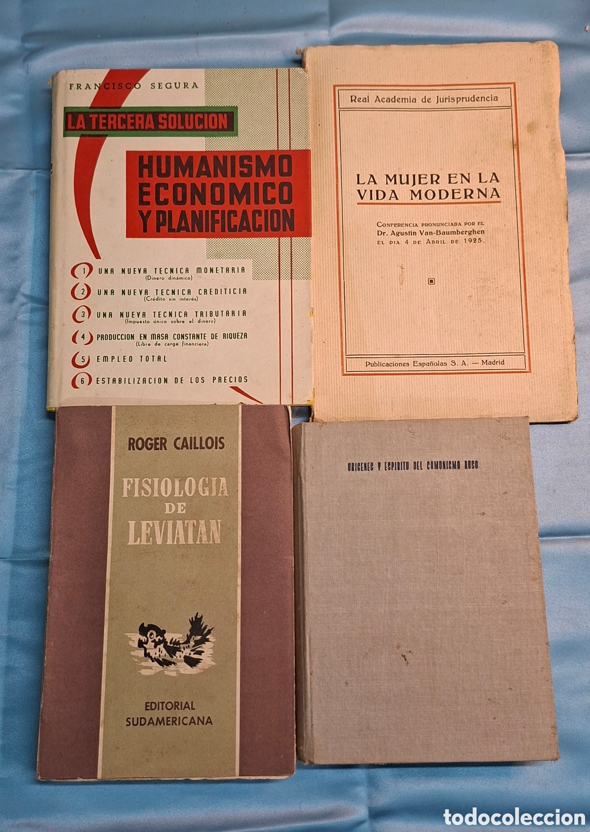 Libros: Colecci&oacute;n de 4 libros vintage - Foto 4