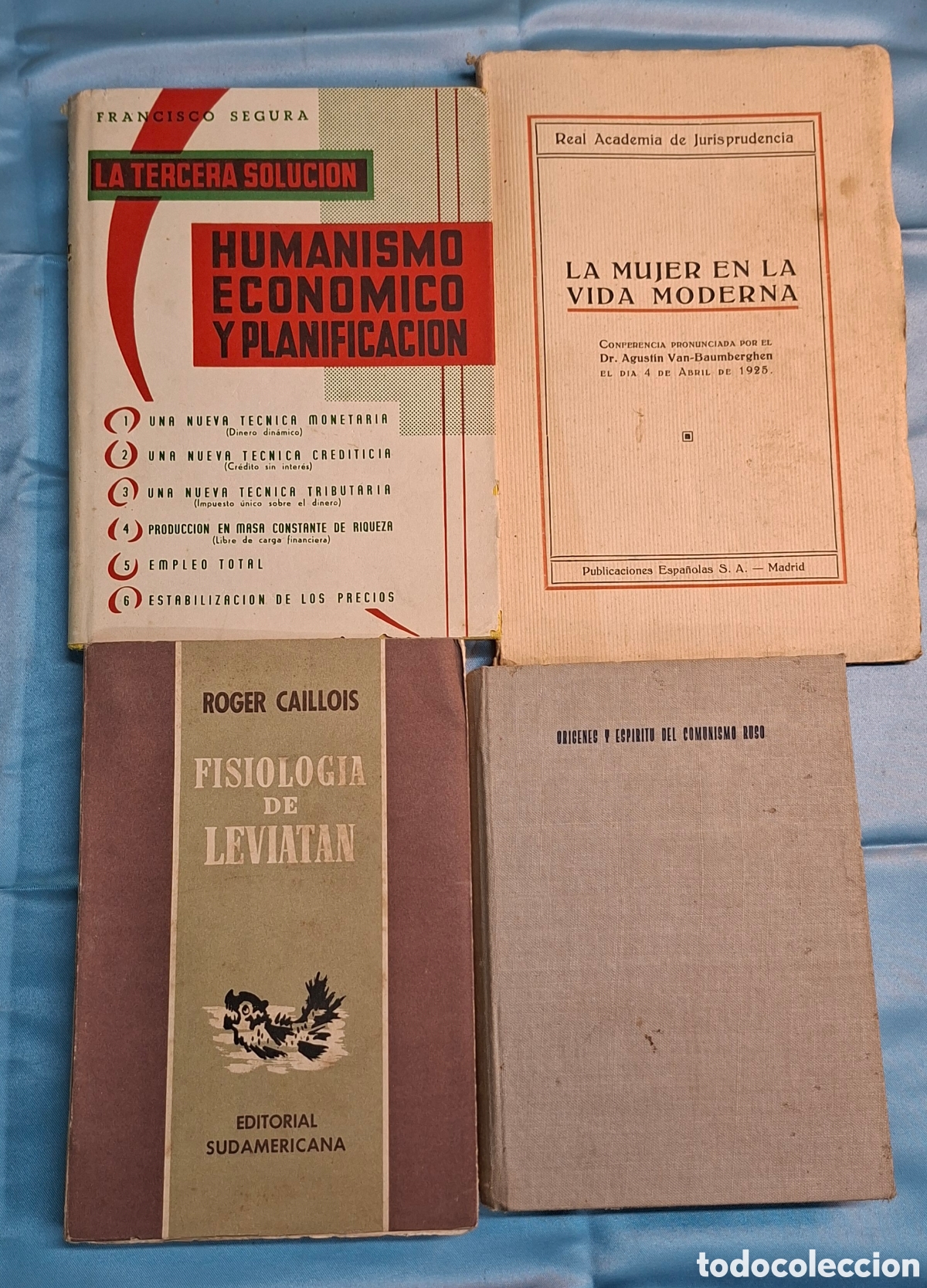 Libros: Colecci&oacute;n de 4 libros vintage - Foto 1