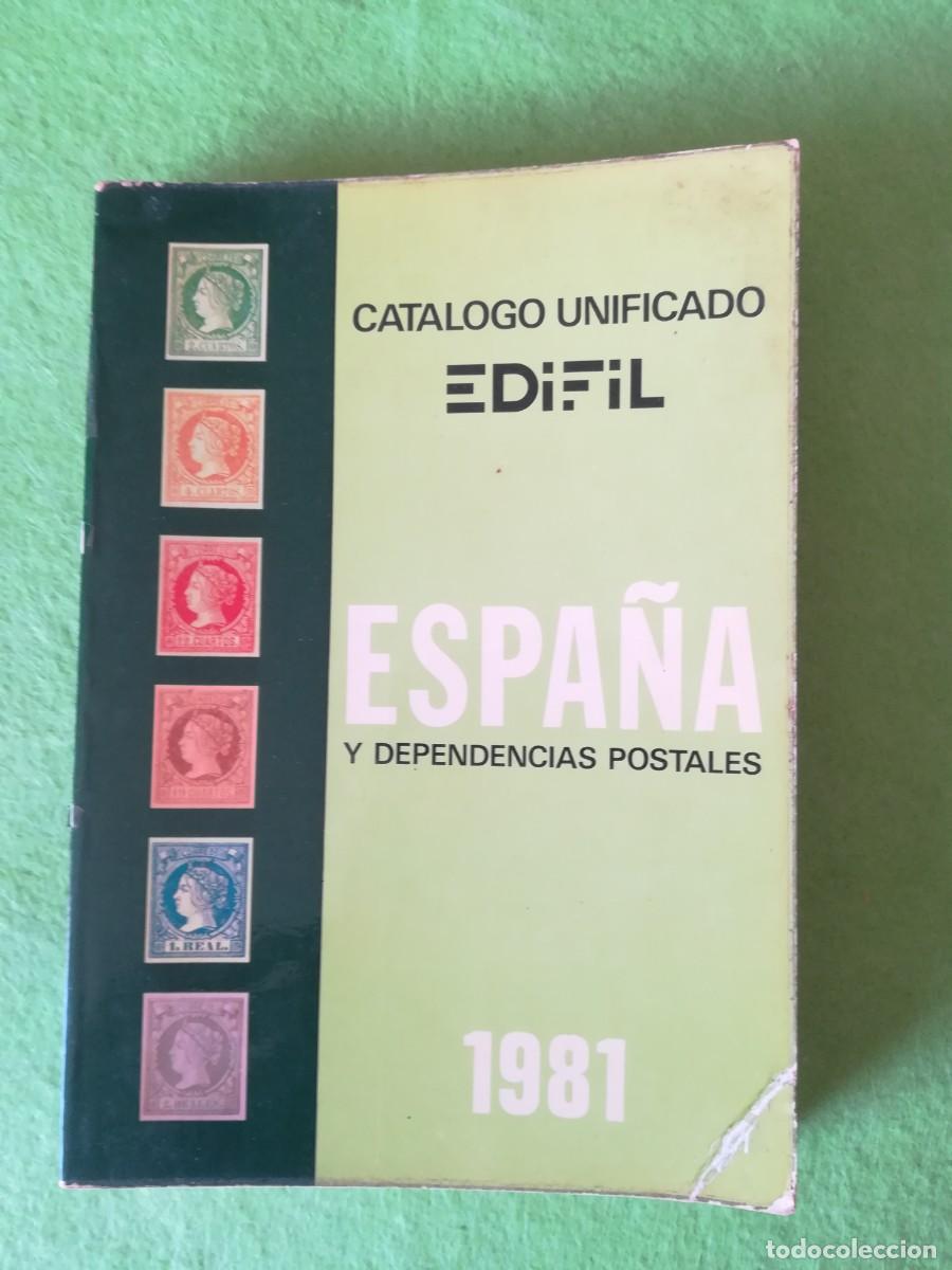 Libros: Catalogo unificado edifil Espa&ntilde;a 1981 - Foto 1