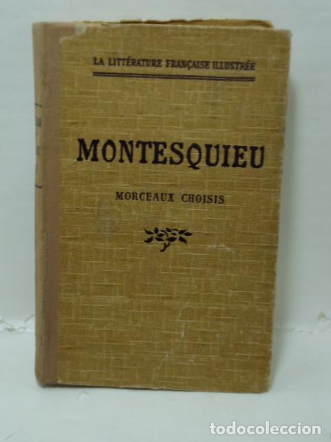 Libros: MONTESQUIEU - Morceaux Choisis - Foto 1