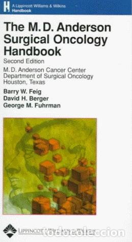 Libros: The M.D. Anderson Surgical Oncology Handbook- 9780781715812