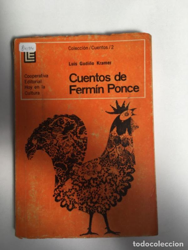 Libros: Cuentos de Ferm&iacute;n Ponce - Luis Gudi&ntilde;o Kramer - Foto 1