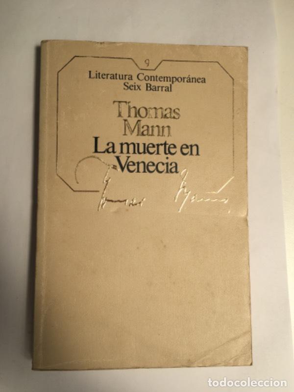Libros: La muerte en Venecia - Thomas Mann - Foto 1