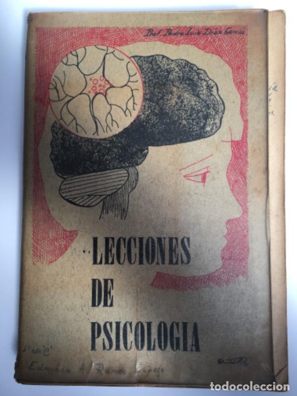 Livres: Lecciones de psicolog&iacute;a - Pedro Luis Diaz Garc&iacute;a