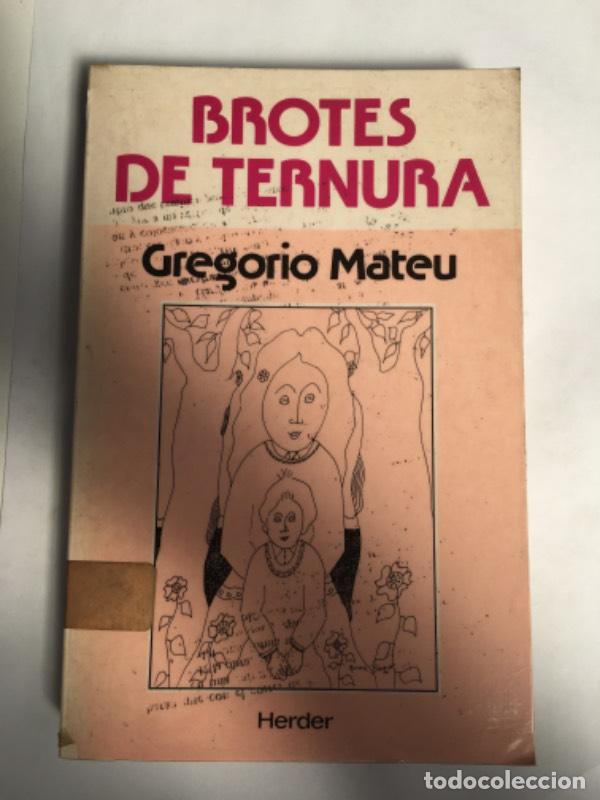 Libros: Brotes de ternura - Gregorio Mateu - Foto 1