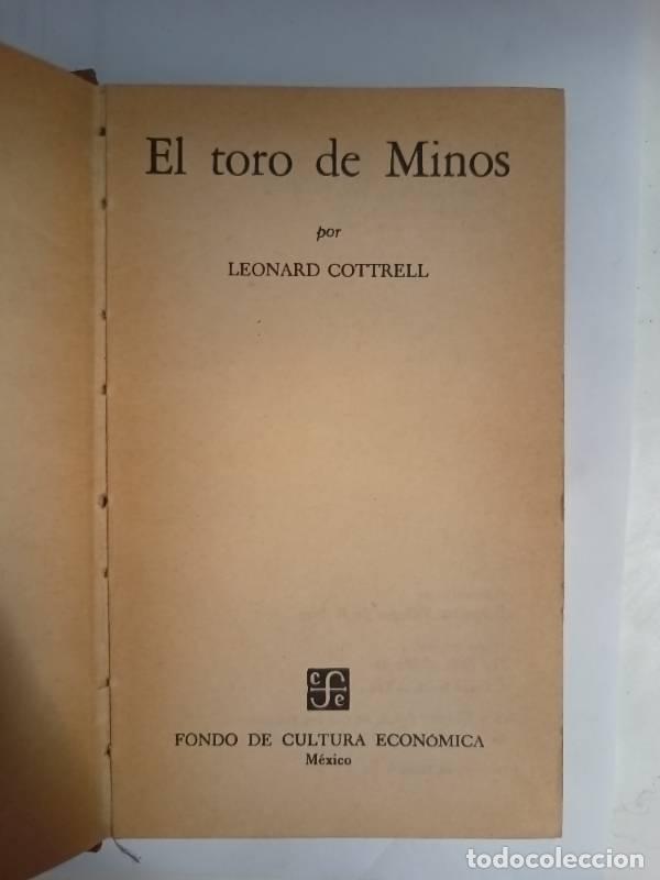 Libros: El toro de Minos - Leonard Cottrell - Foto 1