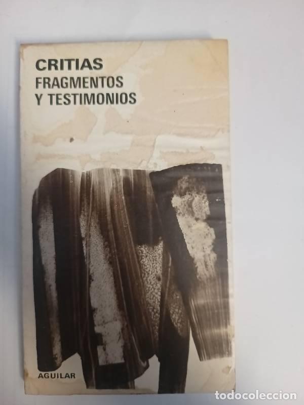 Libros: Fragmentos y testimonios - Critias - Foto 1