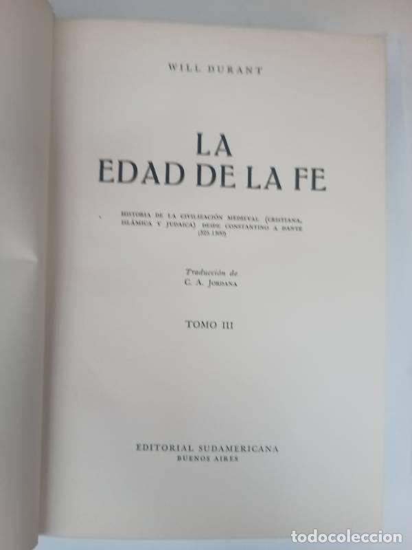 Libros: La edad de la fe III - Will Durant - Foto 1