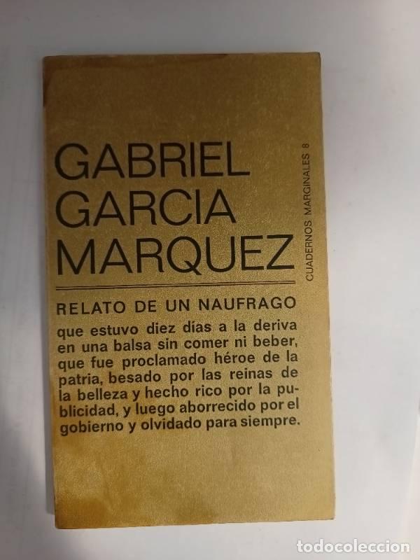 Libros: Relato de un n&aacute;ufrago - Gabriel Garc&iacute;a Marquez
