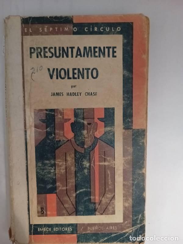 Libros: Presuntamente violento - James Hadley Chase - Foto 1