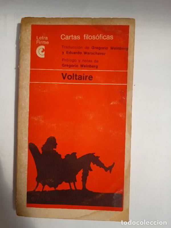 Libros: Cartas filos&oacute;ficas - Voltaire - Foto 1