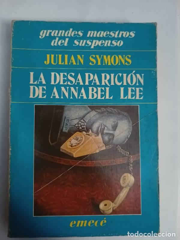 B&uuml;cher: La desaparici&oacute;n de Annabel Lee - Julian Symons