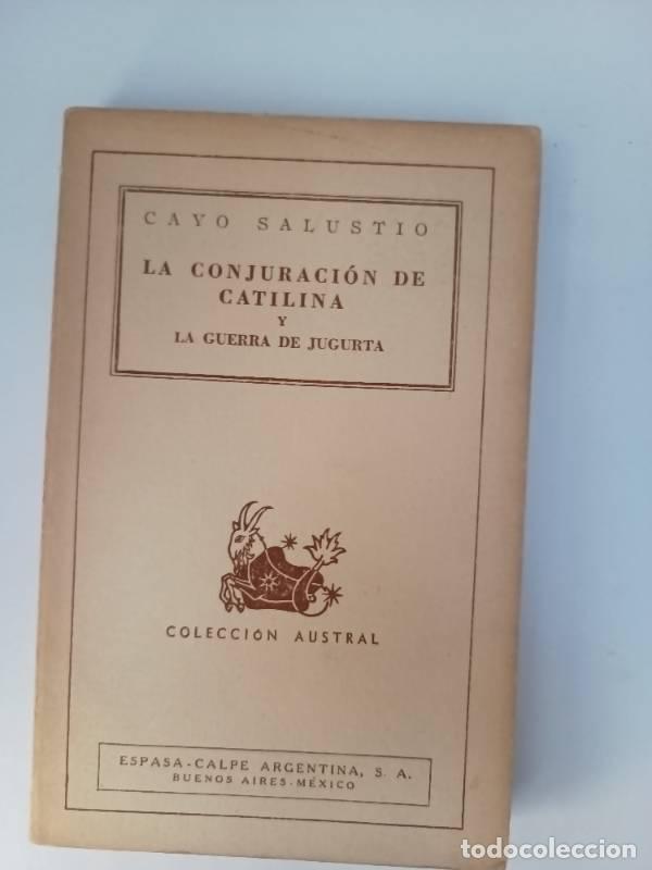Libri di seconda mano: La conjuraci&oacute;n de catilina - Cayo Salustio