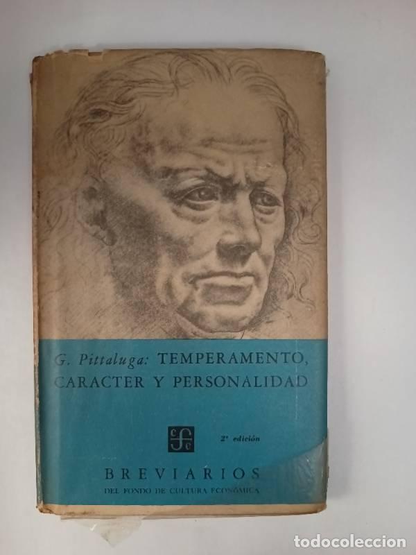 Livros em segunda m&atilde;o: Temperamento, caracter y personalidad - G. Pittaluga