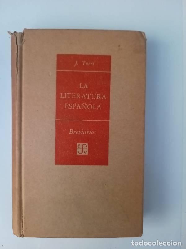 Libri di seconda mano: La literatura espa&ntilde;ola - J. Terri