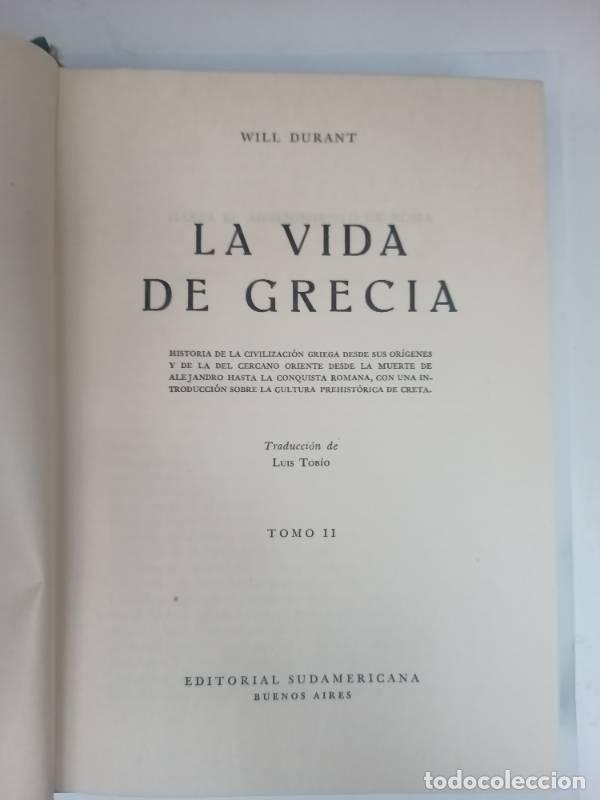 Livres: La vida de Grecia II - Will Durant