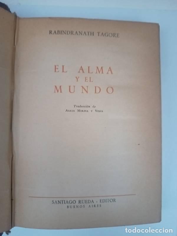 Libros: El alma y el mundo - Tagore - Foto 1