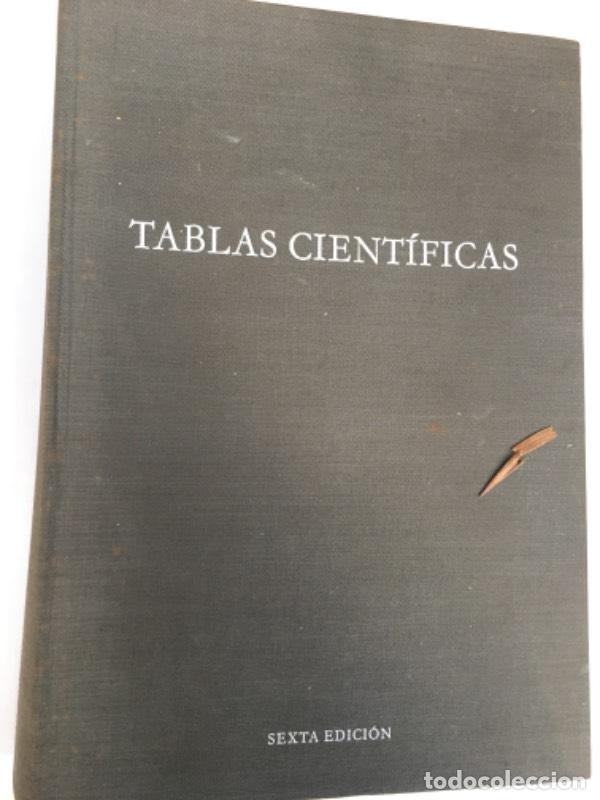 Libros: Tablas cient&iacute;ficas - Varios autores - Foto 1