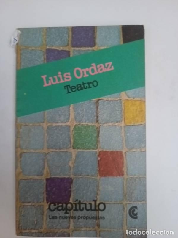 Libros: Teatro - Luis Ordaz - Luis Ordaz - Foto 1