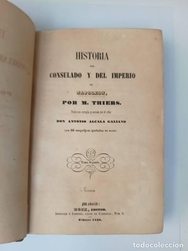 books: Historia del consulado y del imperio - M. Thiers