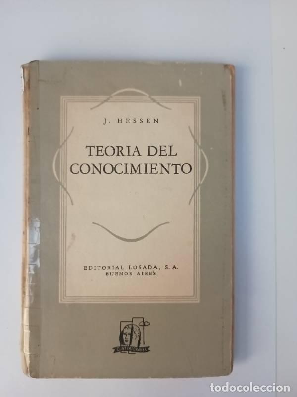 Libros: Teor&iacute;a del conocimiento - J. Hessen - Foto 1