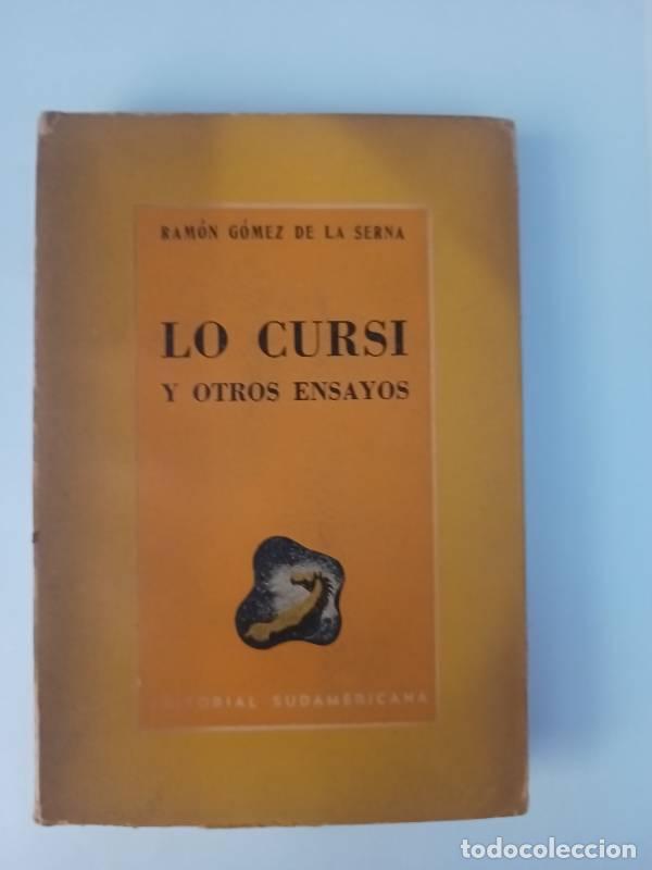 Libros: Lo cursi y otros ensayos - Ram&oacute;n G&oacute;mez de la Serna